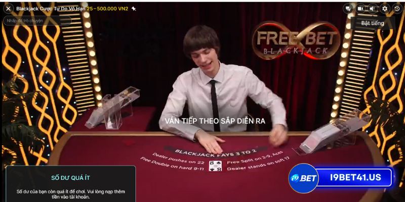 Blackjack online i9bet 2