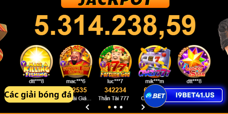 Khám Phá Các Giải Bóng Đá I9bet: Nơi Cảm Xúc Thể Thao Bùng Nổ