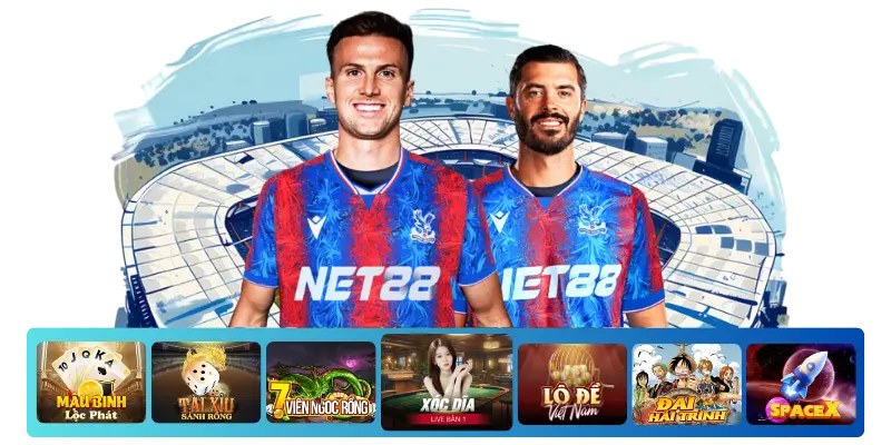 Net88 hỗ trợ CLB Crystal Palace qua áo đấu